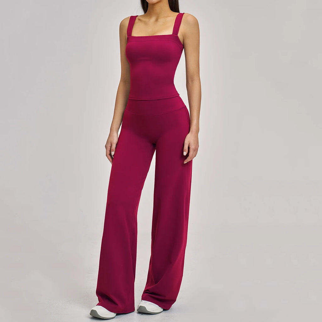 Nova Sculpt Set | Tank Top & Flared Bottoms