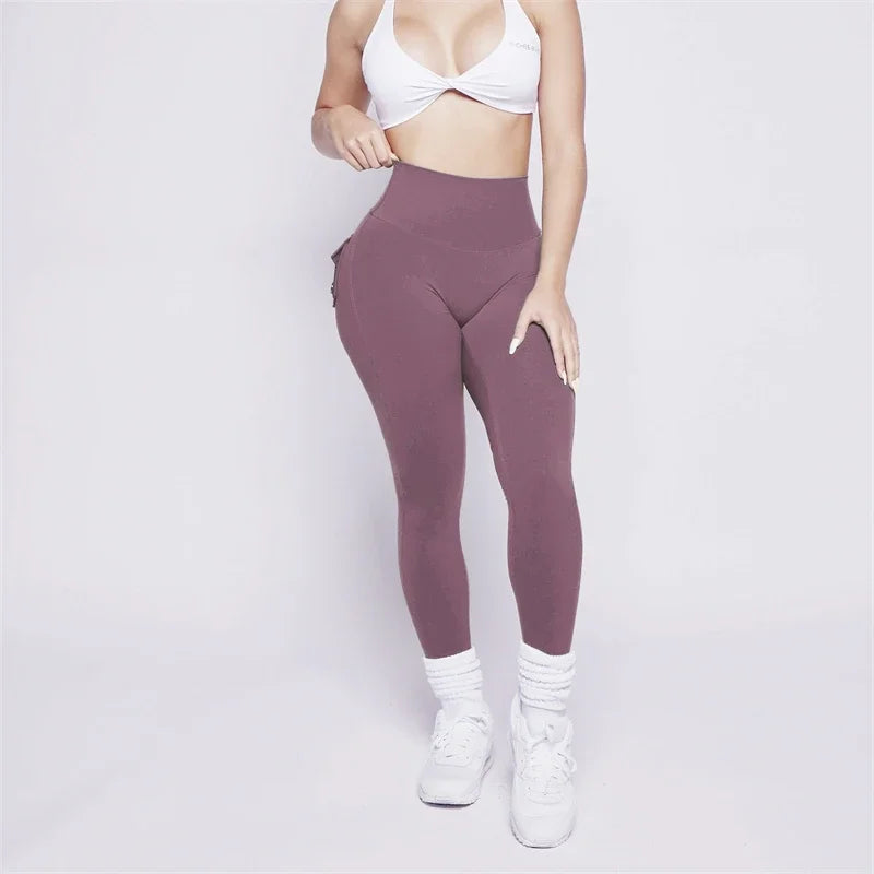 Seamless Scrunch Butt Pocket Leggings