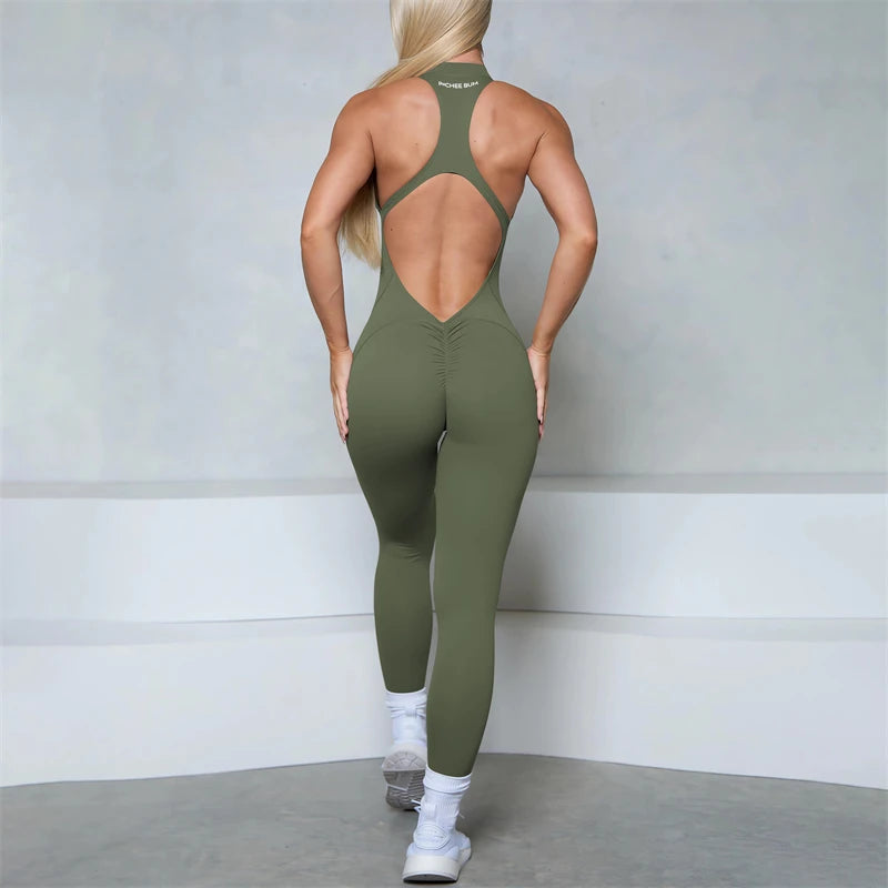 Sculpt & Flow Jumpsuit – Seamless