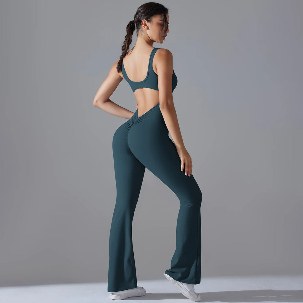 V-Back Sculpt Jumpsuit