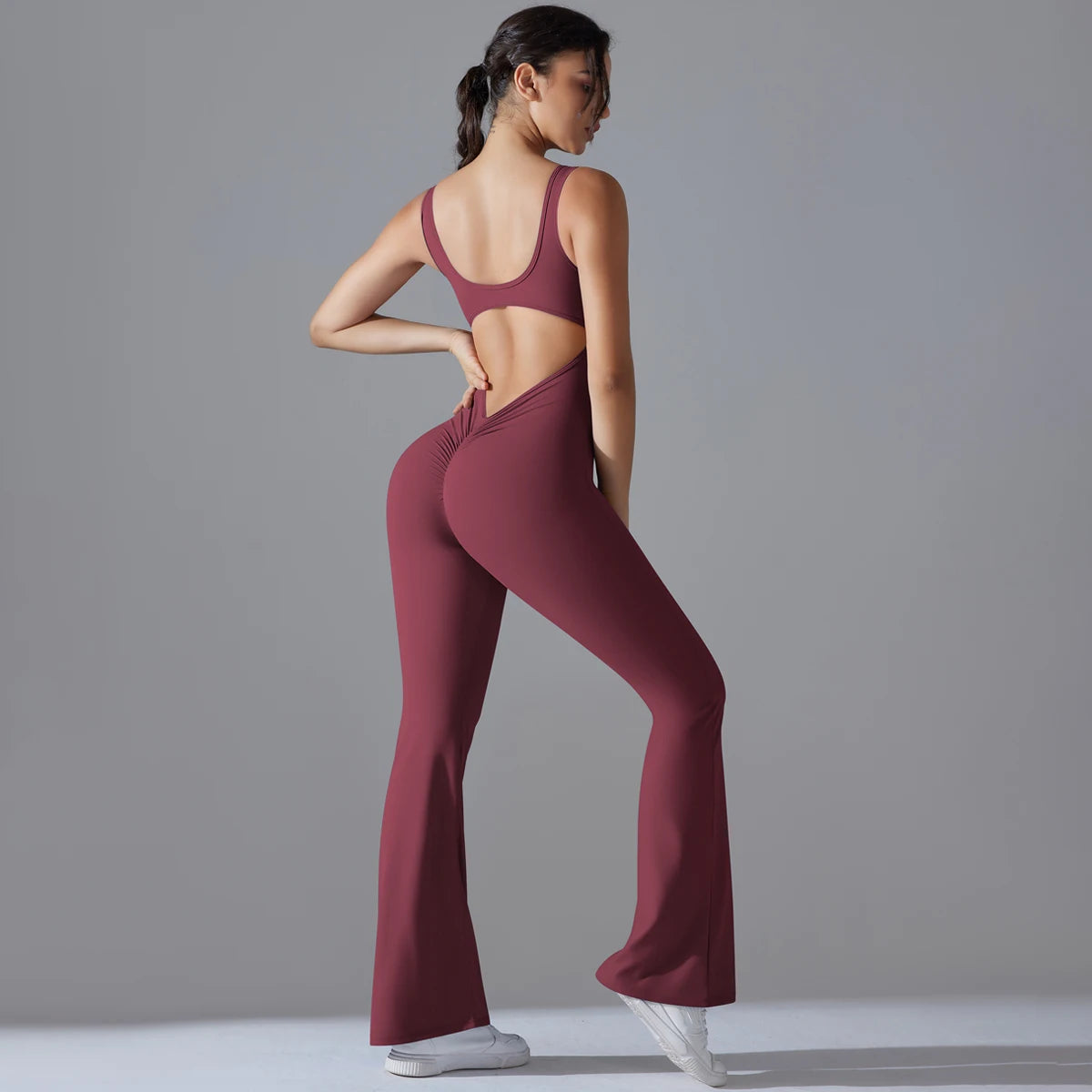 V-Back Sculpt Jumpsuit