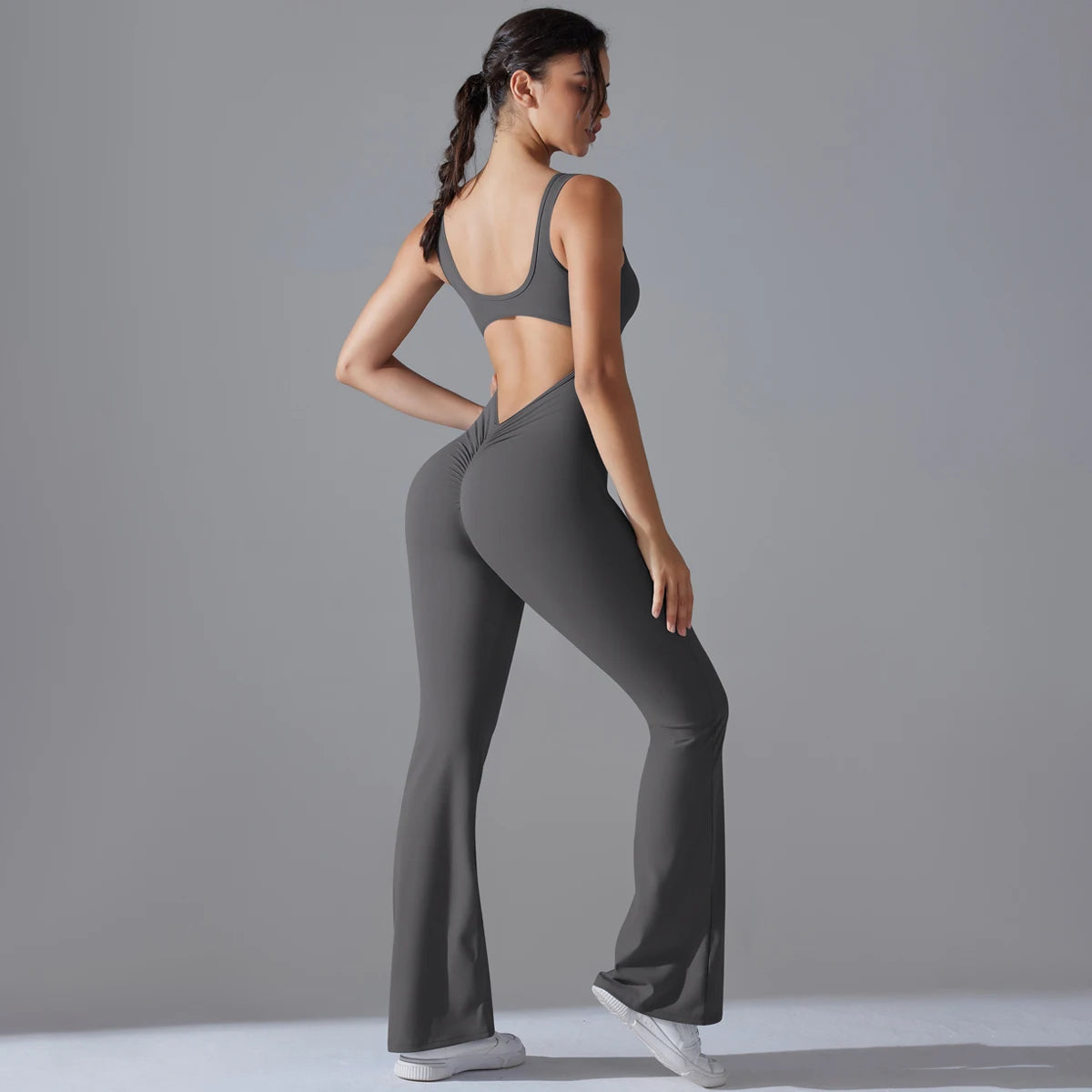 V-Back Sculpt Jumpsuit
