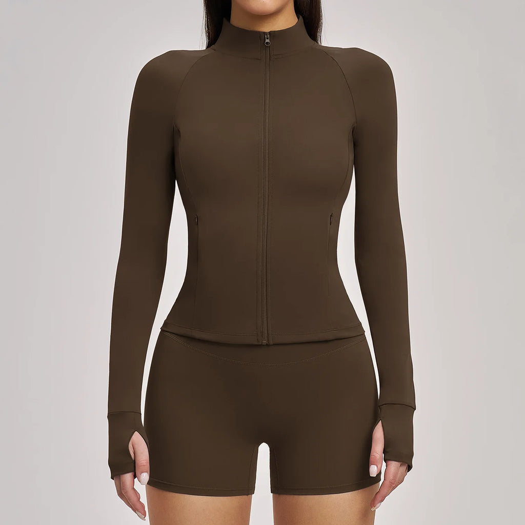 Aria Longline Contour Jacket