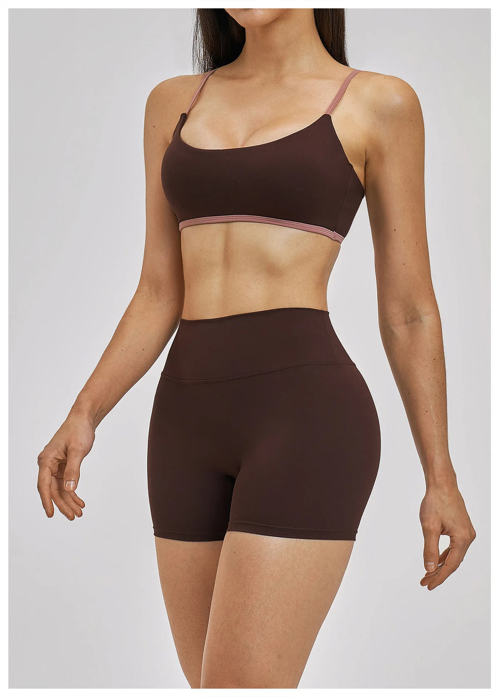 Aura Sculpt Push-Up Sports Bra | Two Tone
