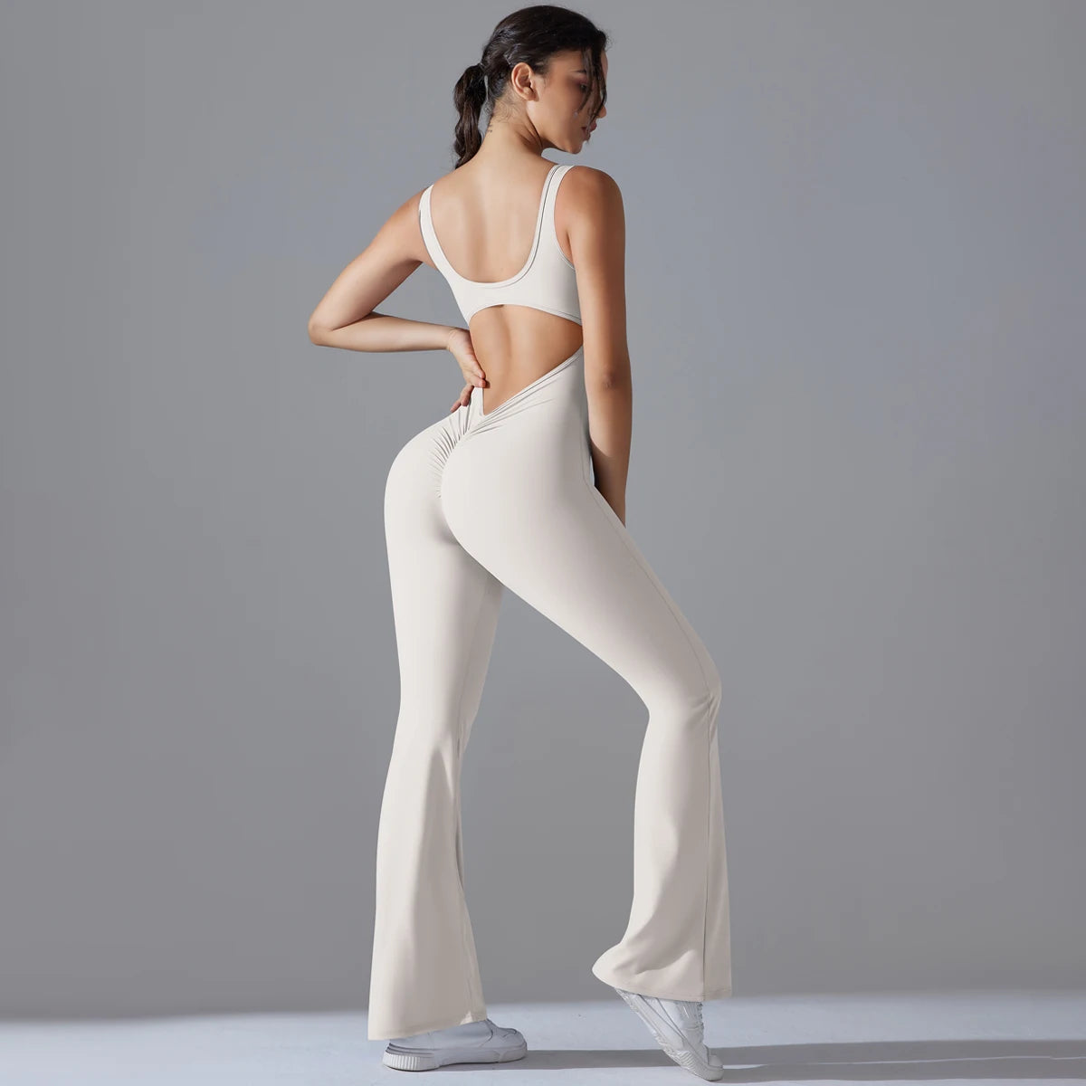V-Back Sculpt Jumpsuit