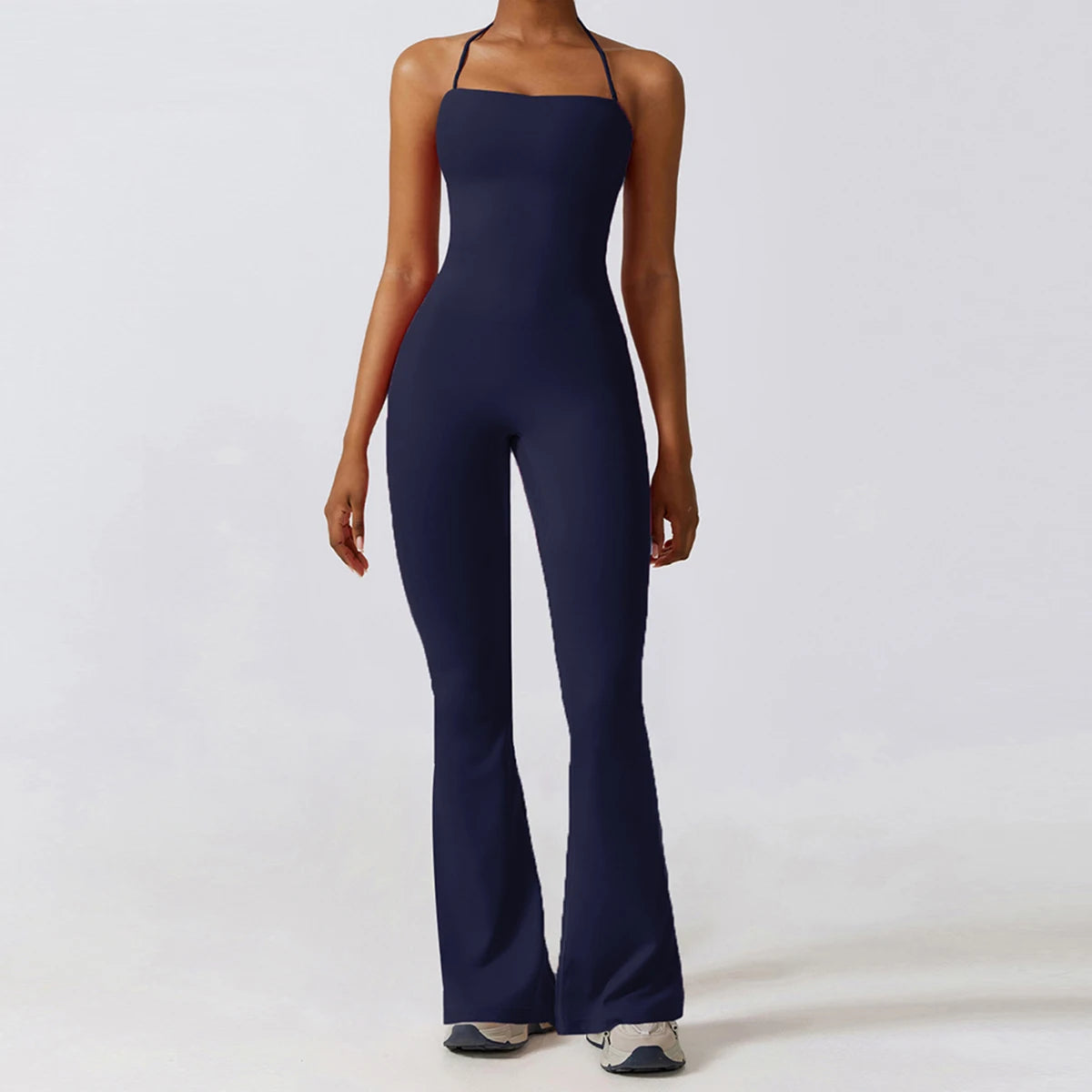Flared Workout Jumpsuit