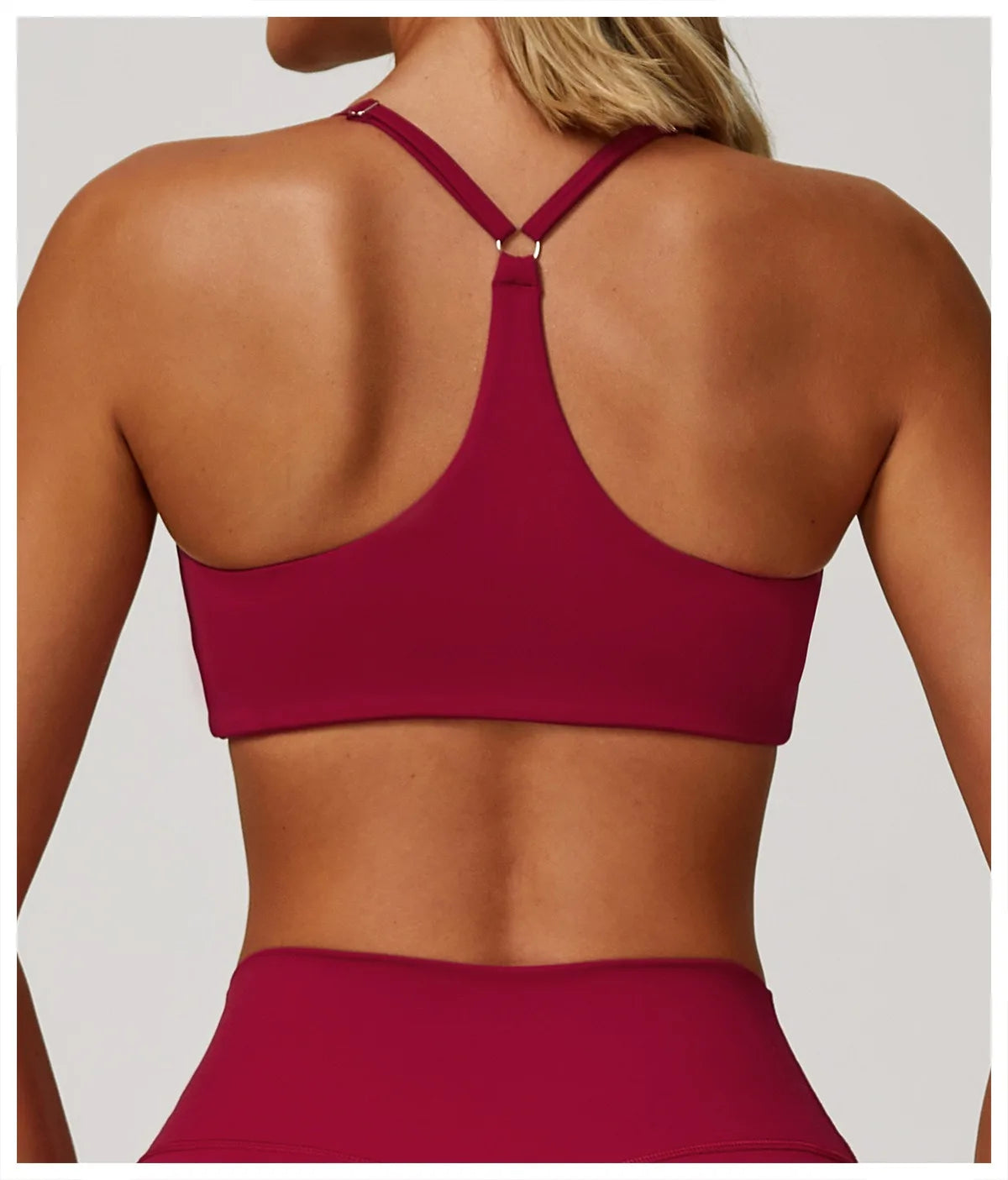 Seamless Racerback Sports Bra