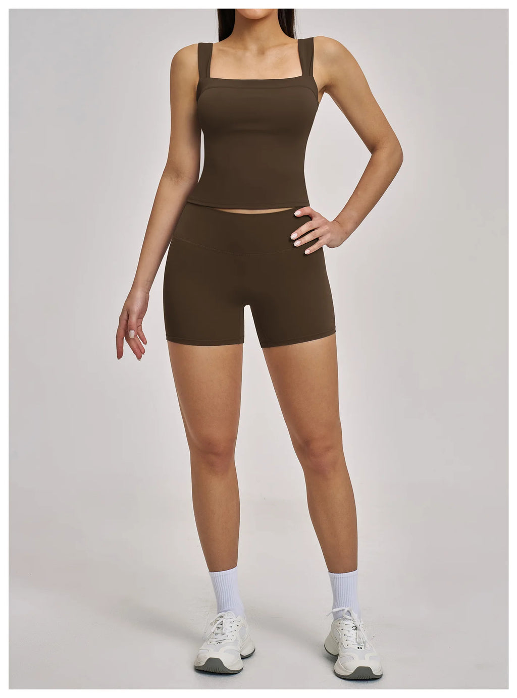 Nova Sculpt Set | Tank Top & Scrunch Shorts