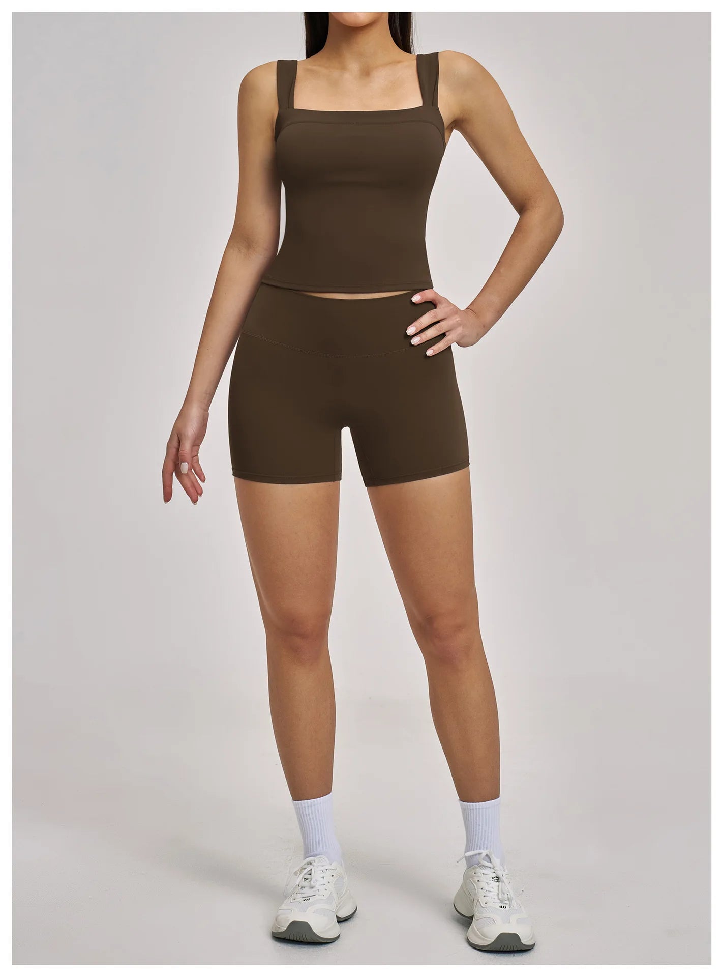 Nova Sculpt Set | Tank Top & Scrunch Shorts