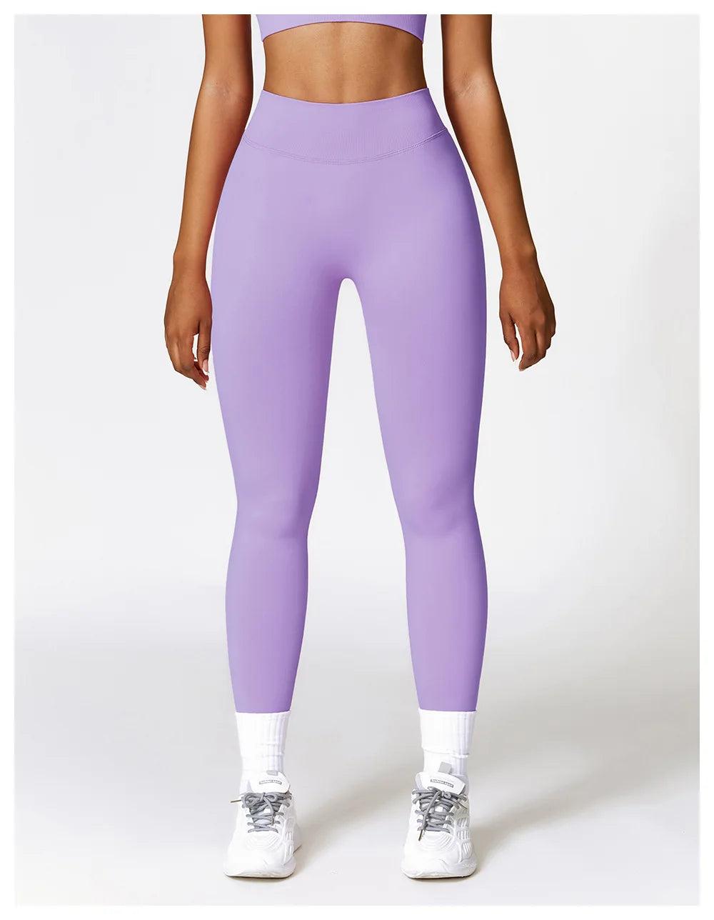 V-Back Booty-Lifting Leggings – Seamless