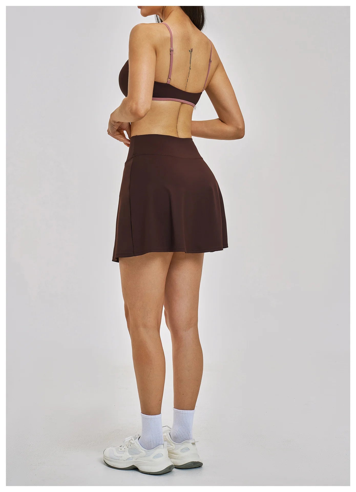 Aura Sculpt Set with Skort | Two Tone