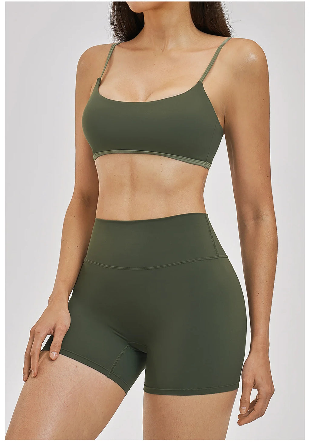 Aura Sculpt Push-Up Sports Bra | Two Tone