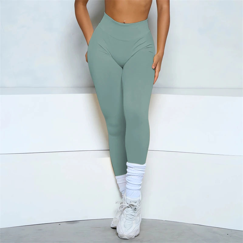 Seamless High Waist Booty-Lifting Leggings