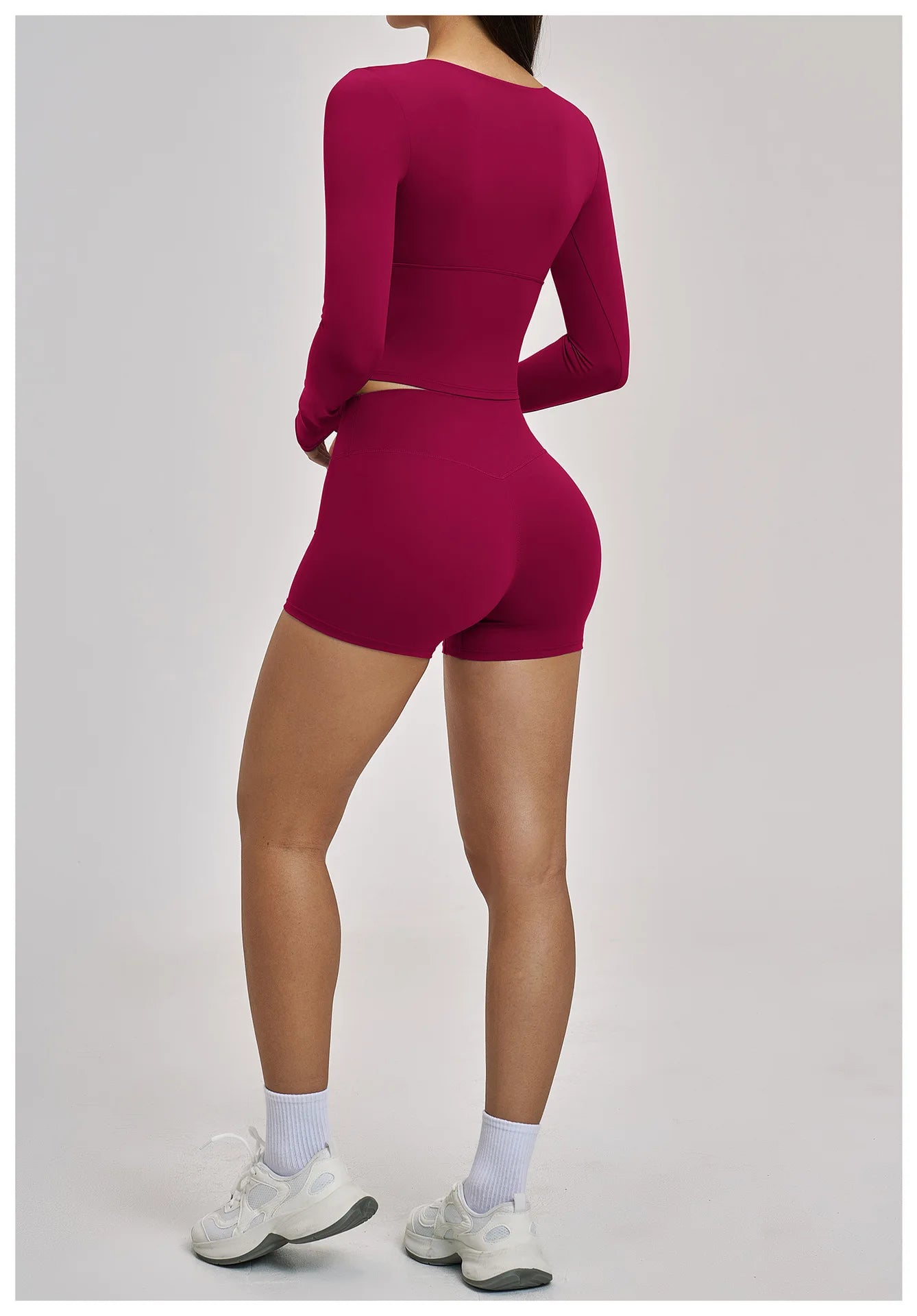 Nova Sculpt Set | Long Sleeve Top & Shorts