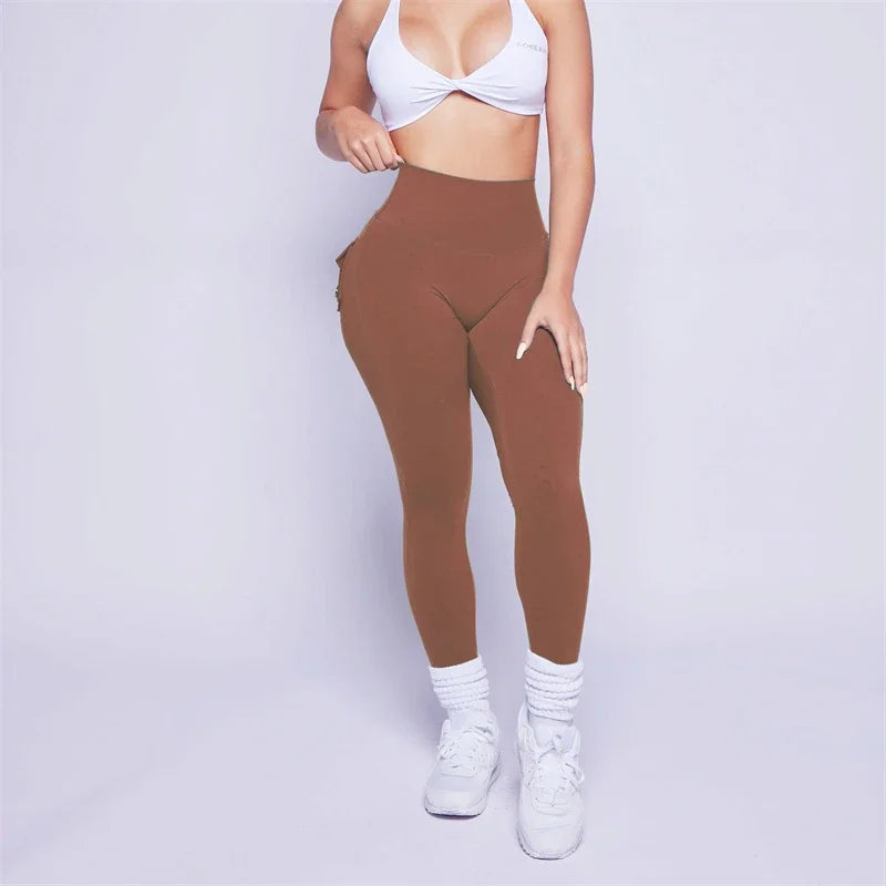 Seamless Scrunch Butt Pocket Leggings