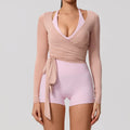 Long Sleeve Ballet Wrap Top