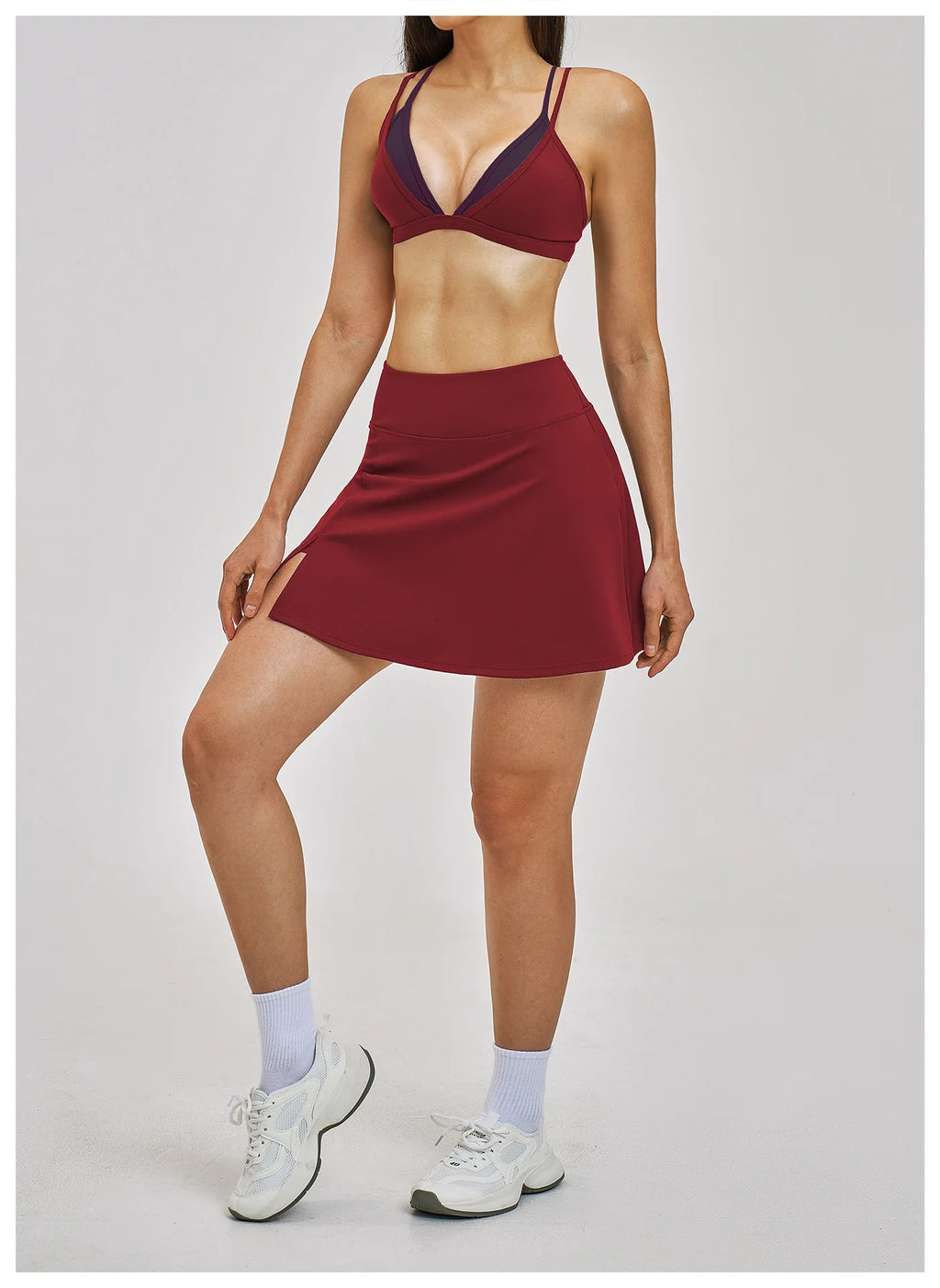 Luma Contour Set with Skort | Two Tone