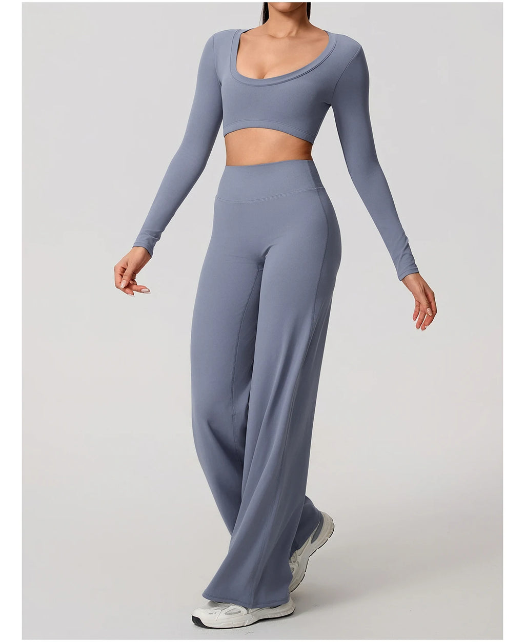 Naked Feeling Long Sleeve Backless Top