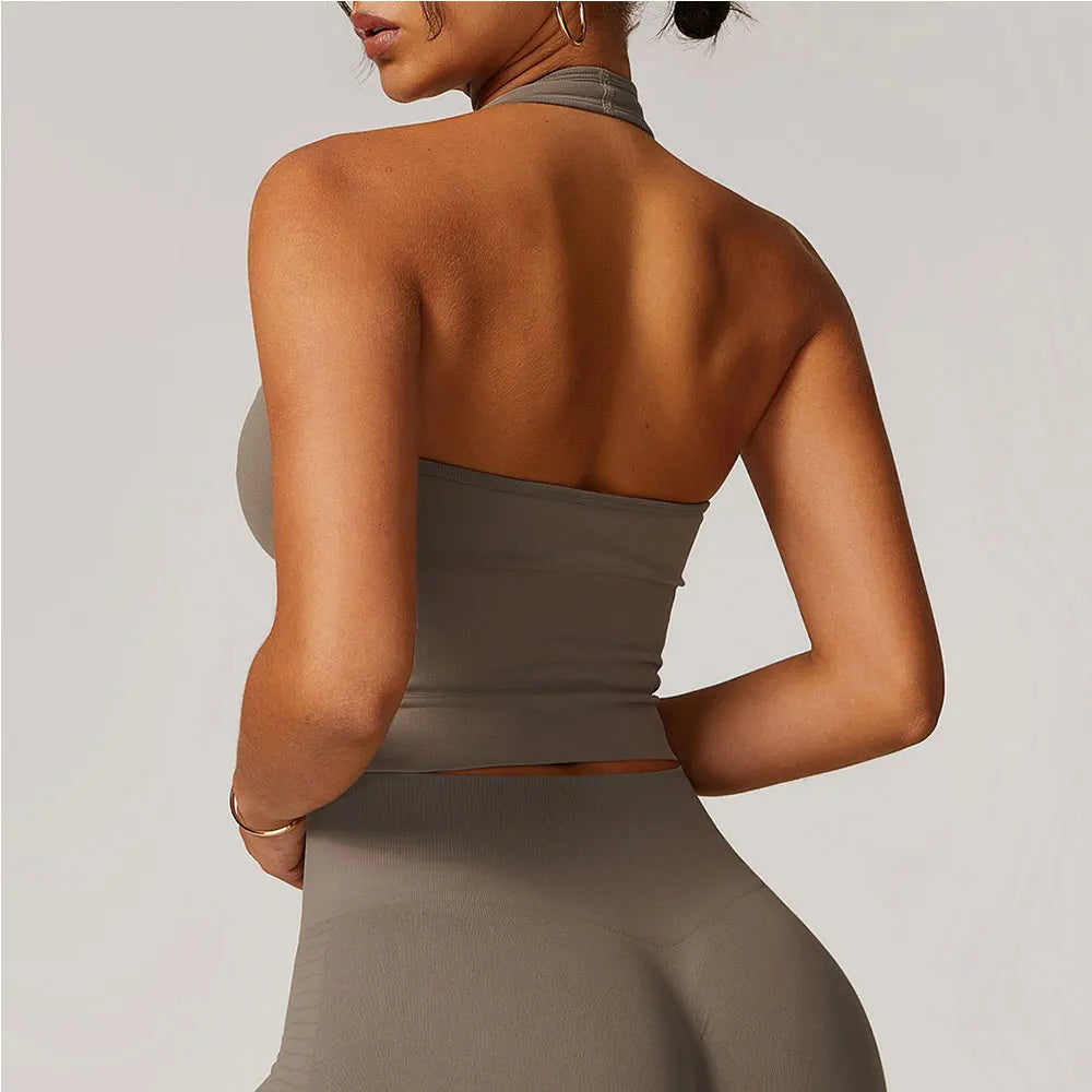 Halter Neck Tank Top