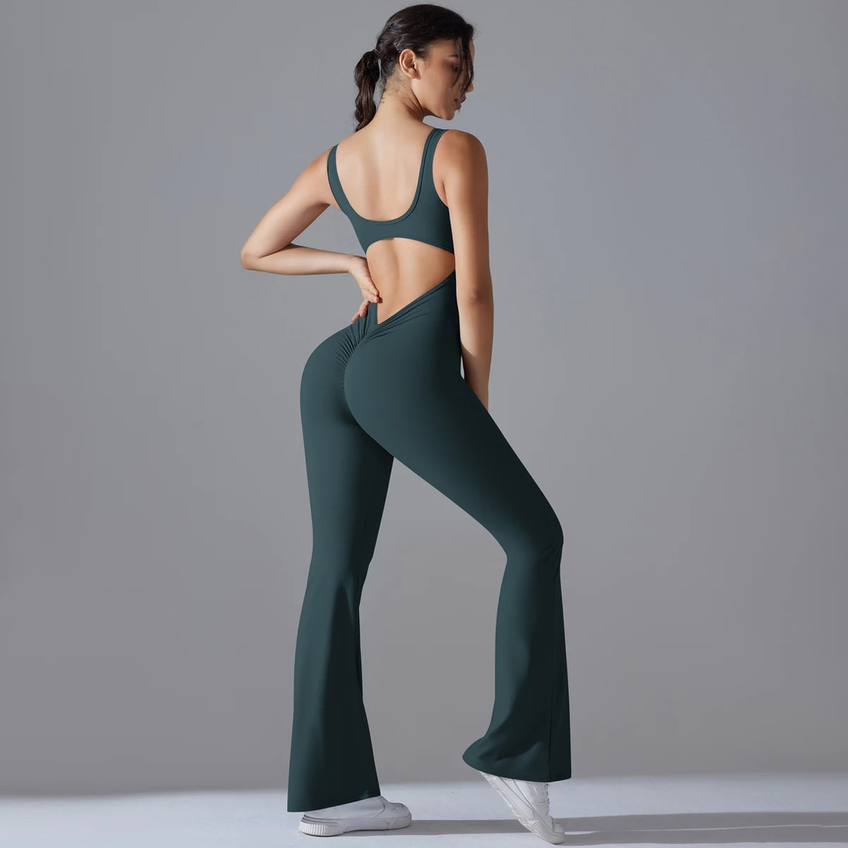 V-Back Sculpt Jumpsuit
