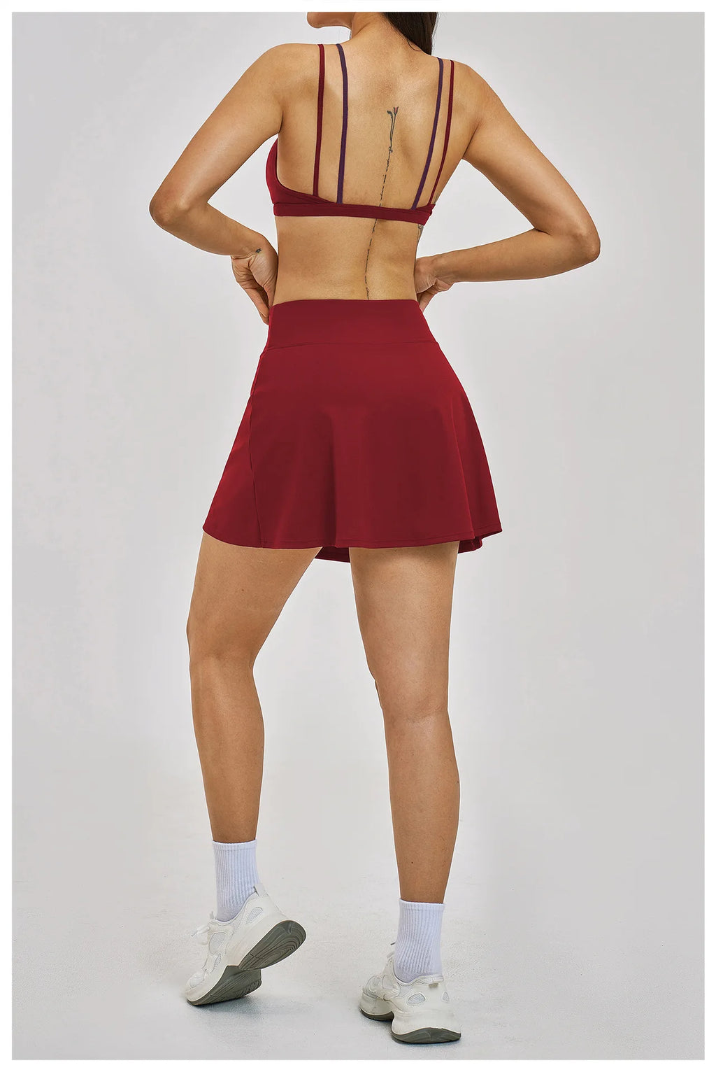 Luma Contour Set with Skort | Two Tone