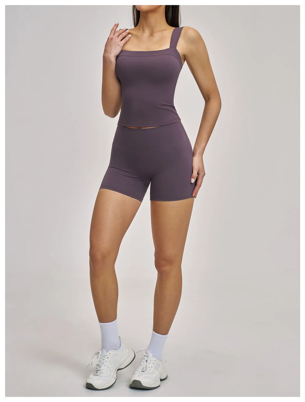 Nova Sculpt Set | Tank Top & Scrunch Shorts