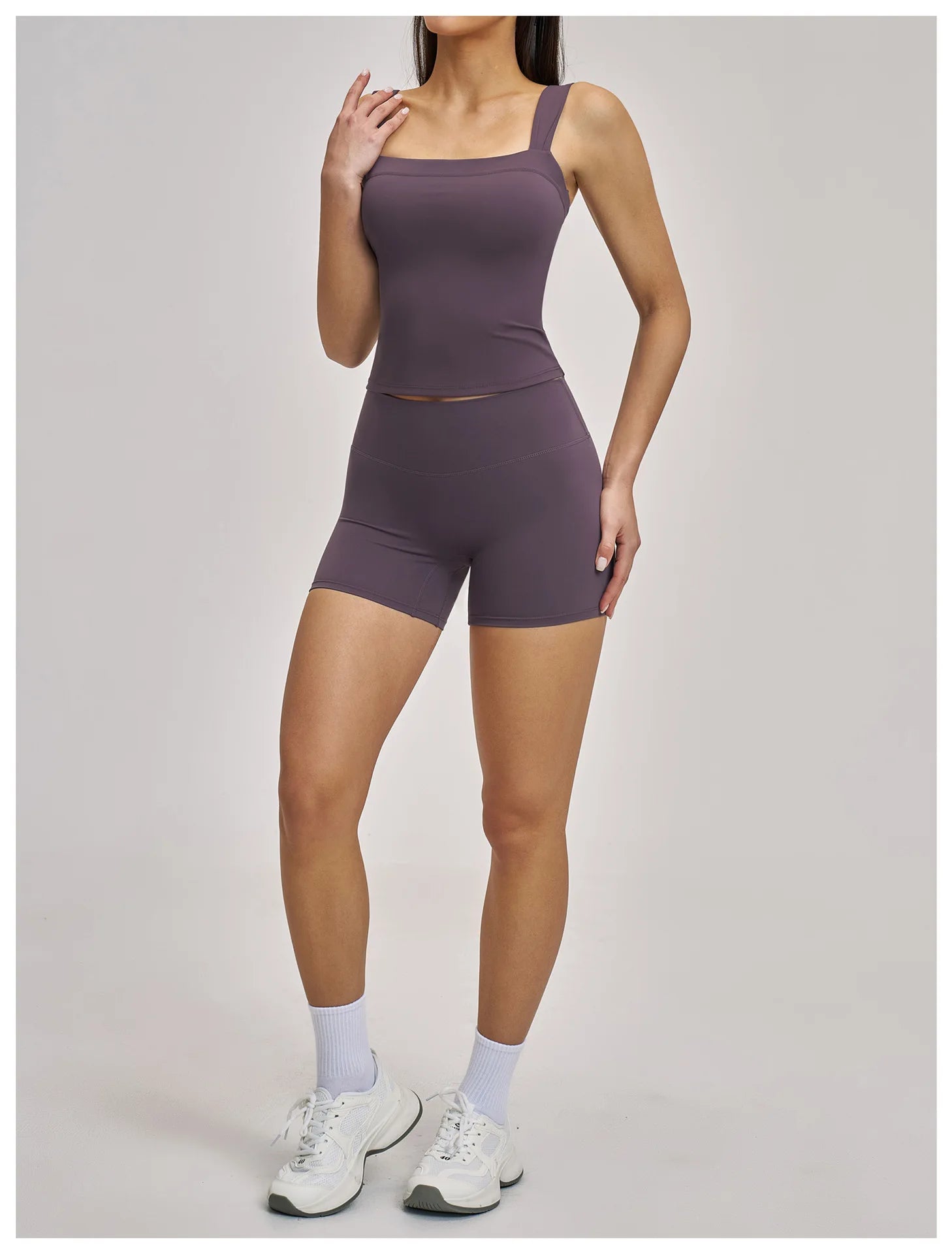 Nova Sculpt Set | Tank Top & Scrunch Shorts