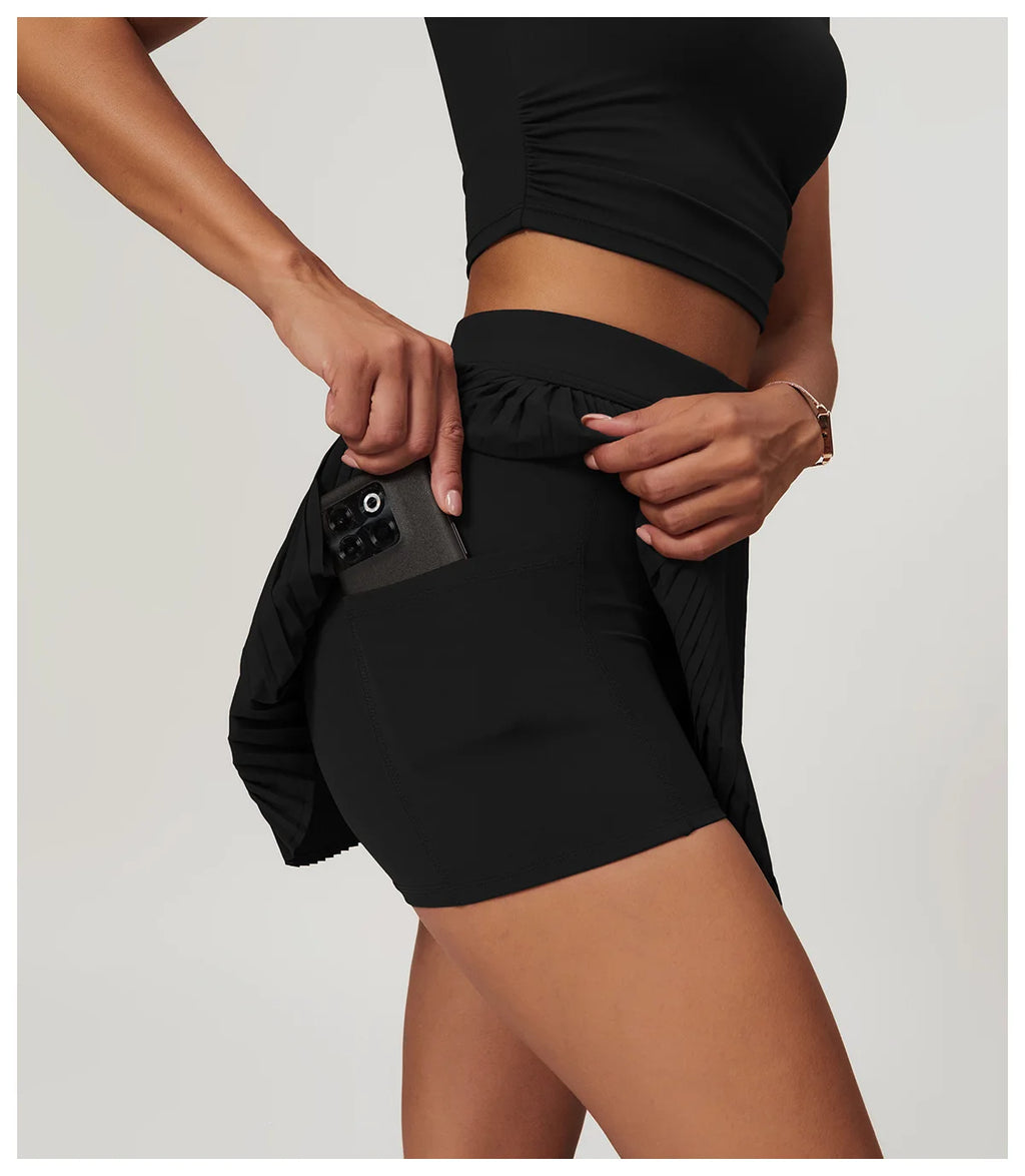 SculptFit Tennis Skirt Shorts