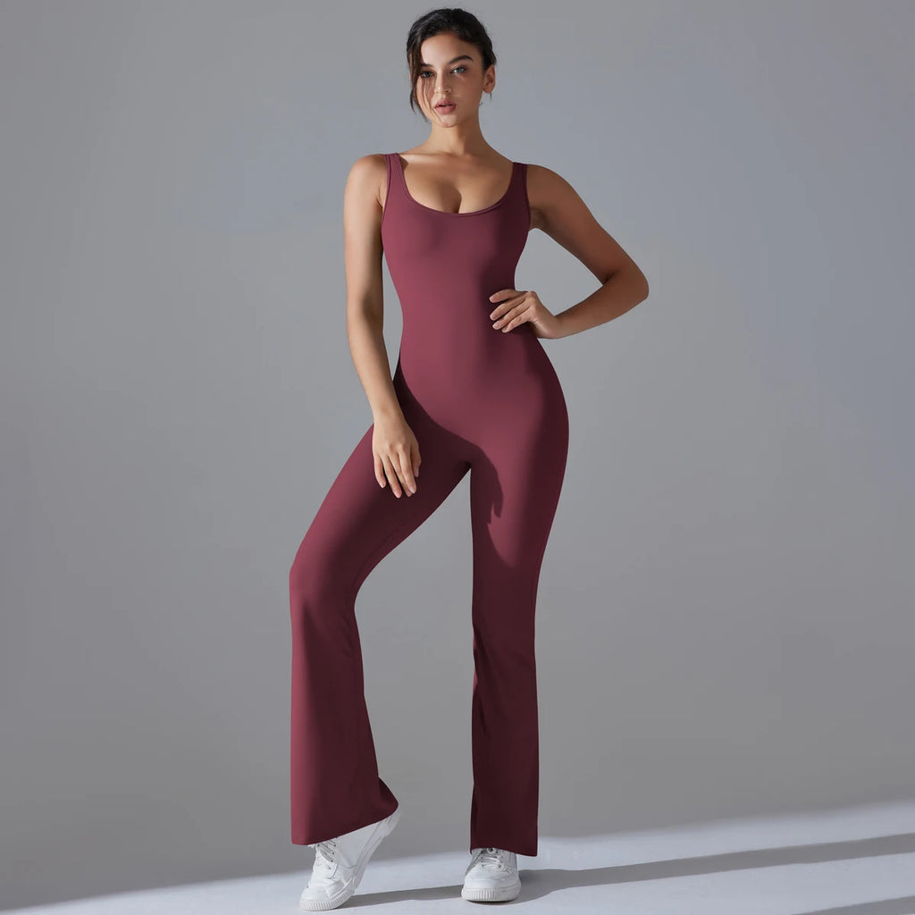 V-Back Sculpt Jumpsuit