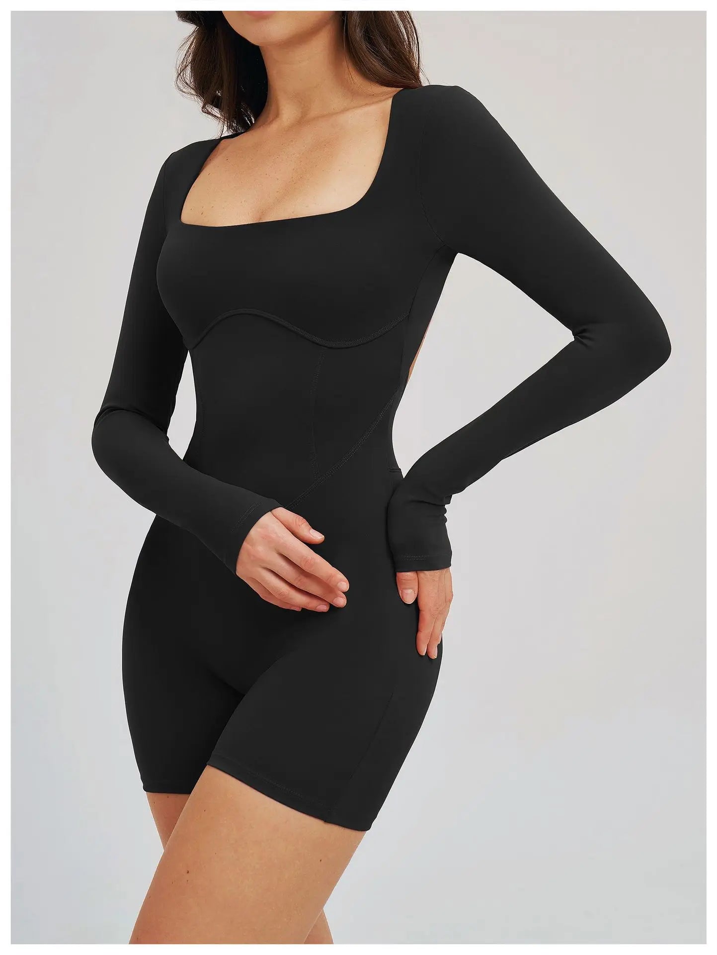 SculptFit Open Back Jumpsuit