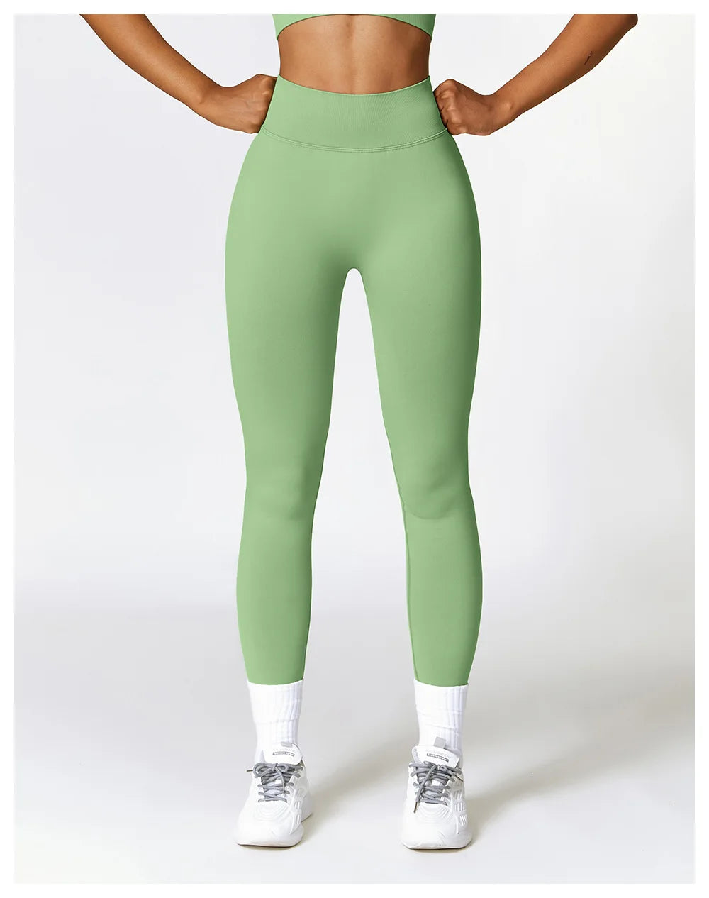 V-Back Booty-Lifting Leggings – Seamless