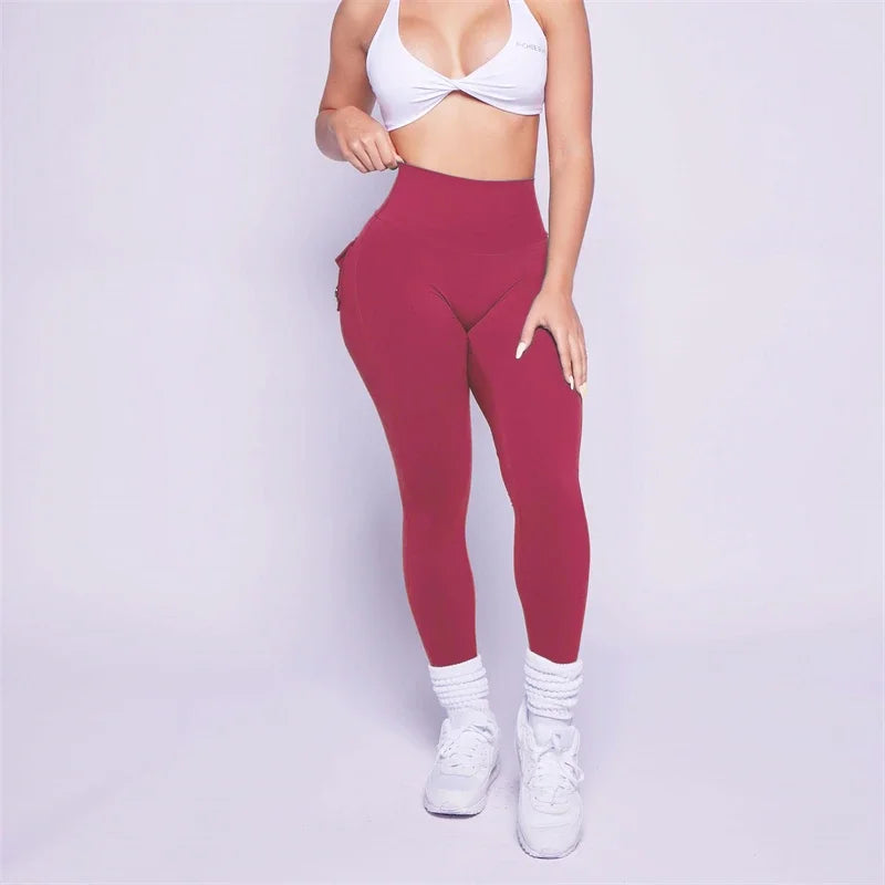 Seamless Scrunch Butt Pocket Leggings