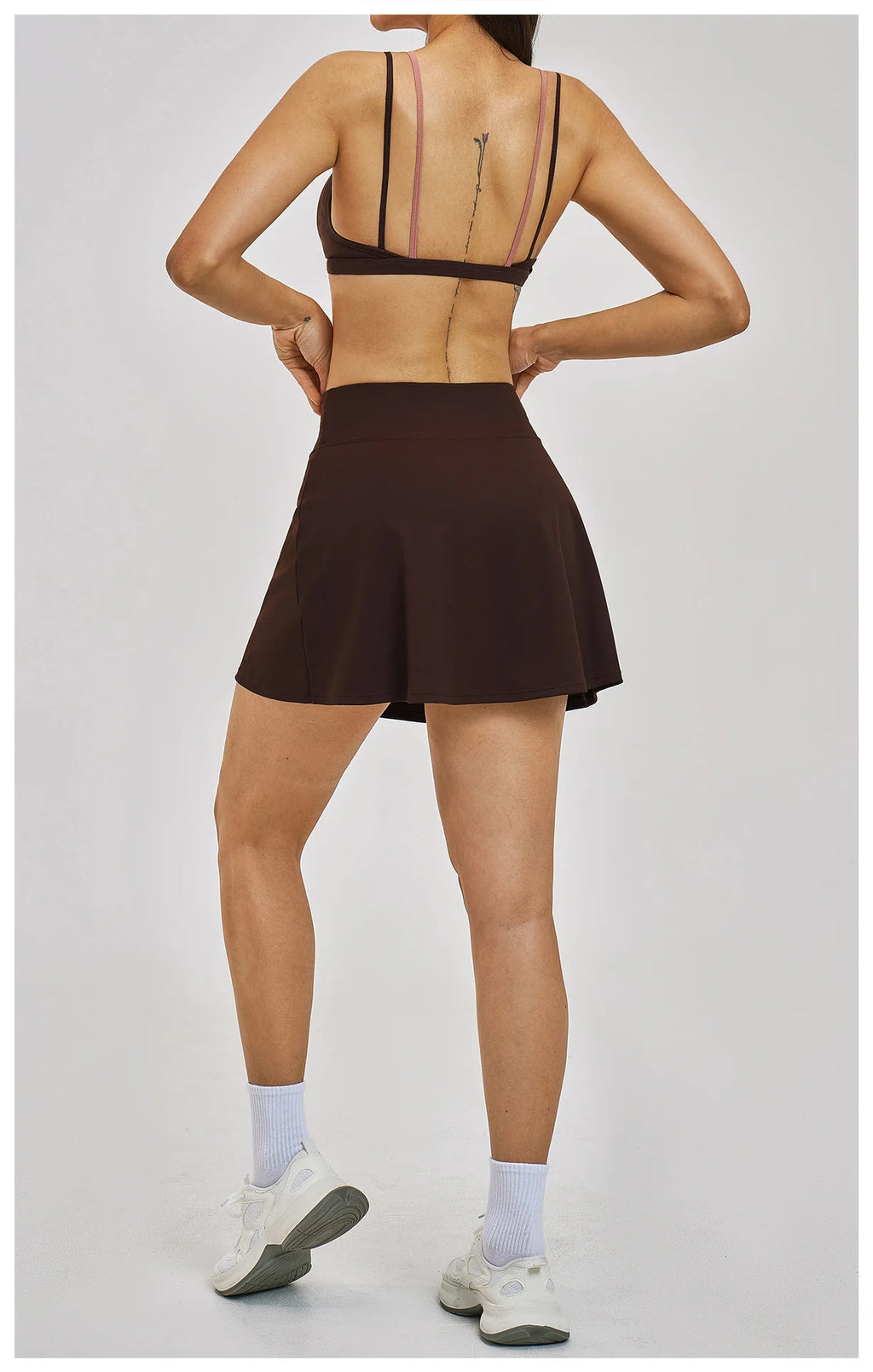 Luma Contour Set with Skort | Two Tone