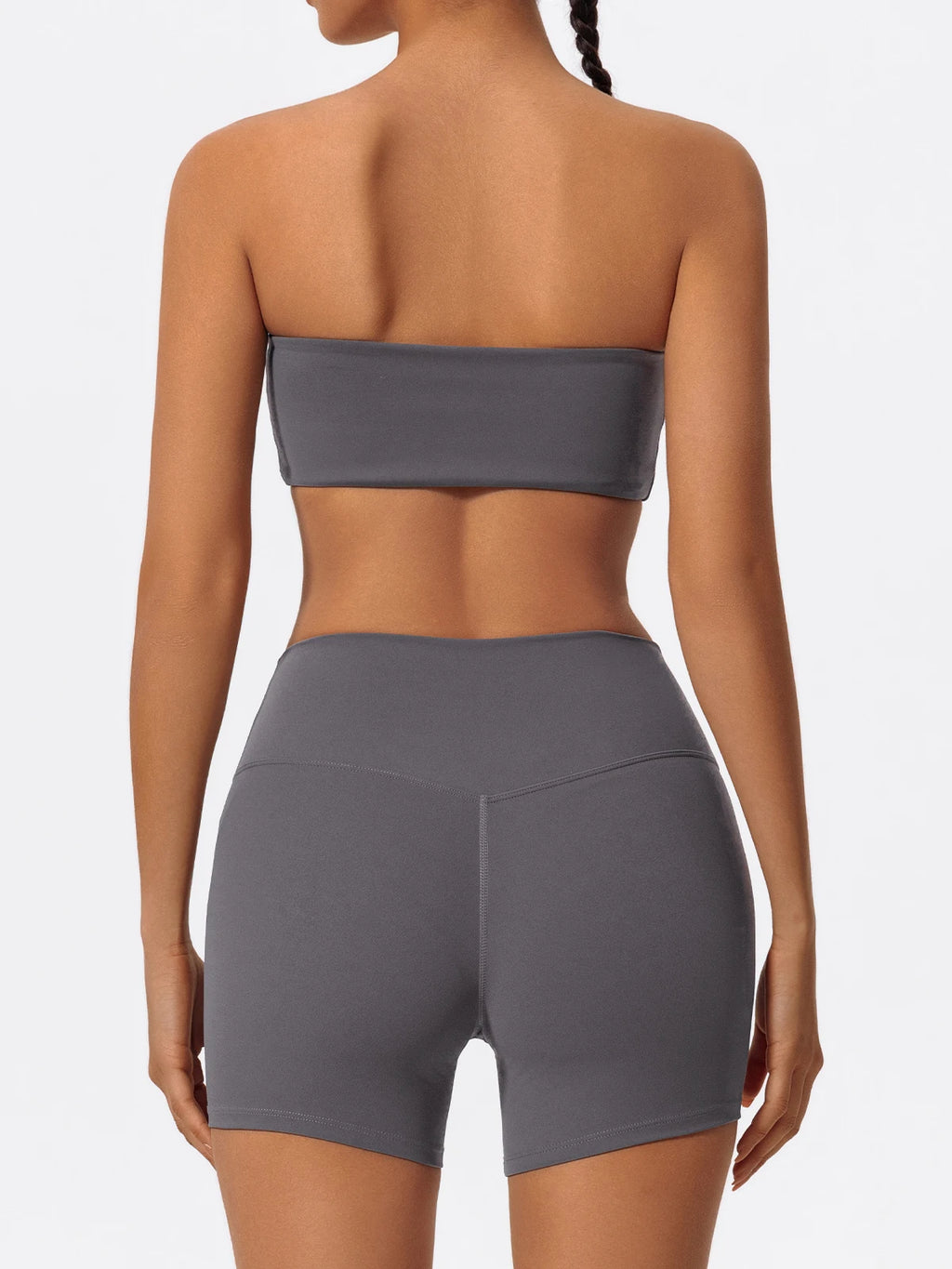 2-piece Set Bandeau with Shorts