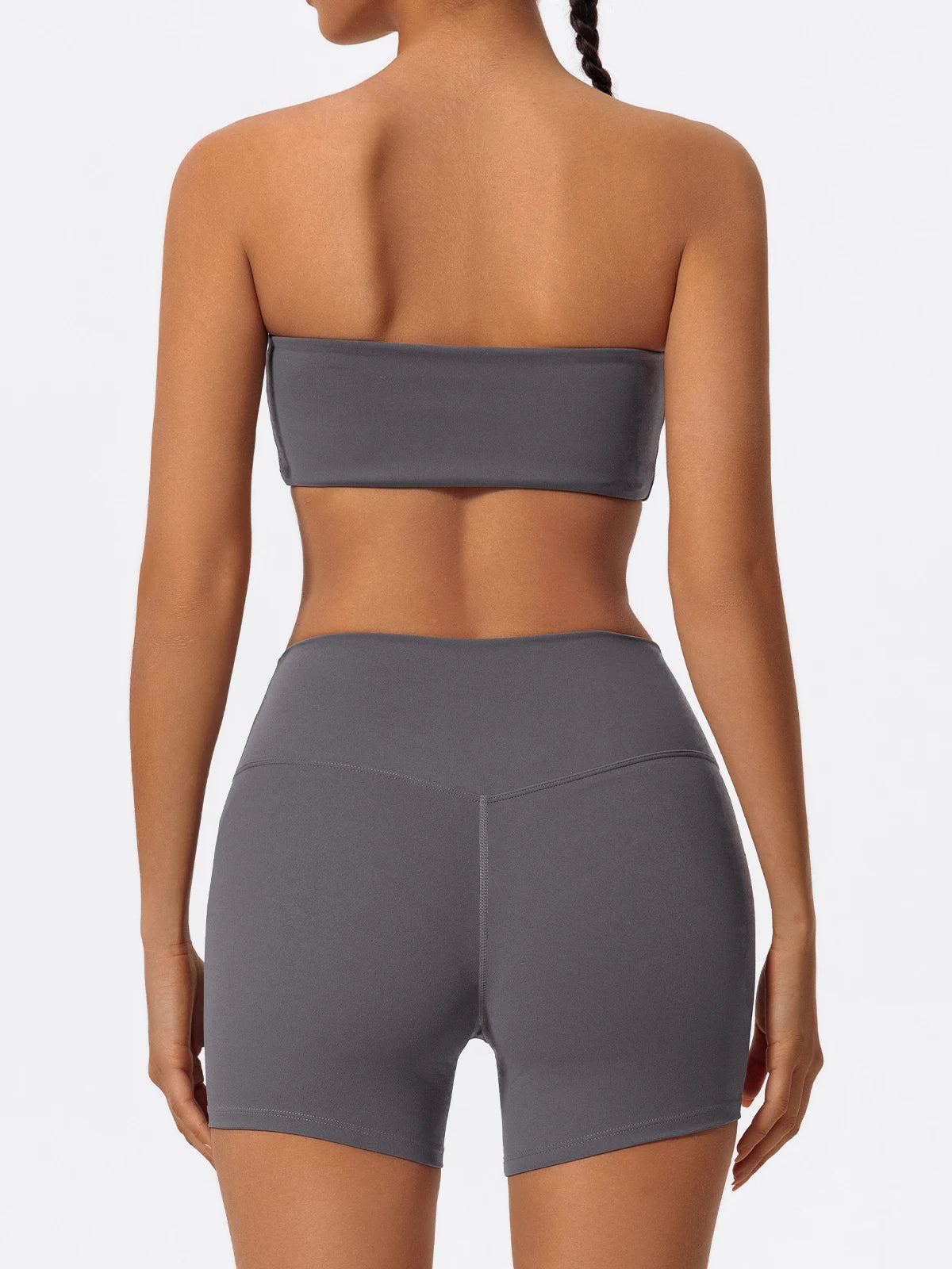 2-piece Set Bandeau with Shorts