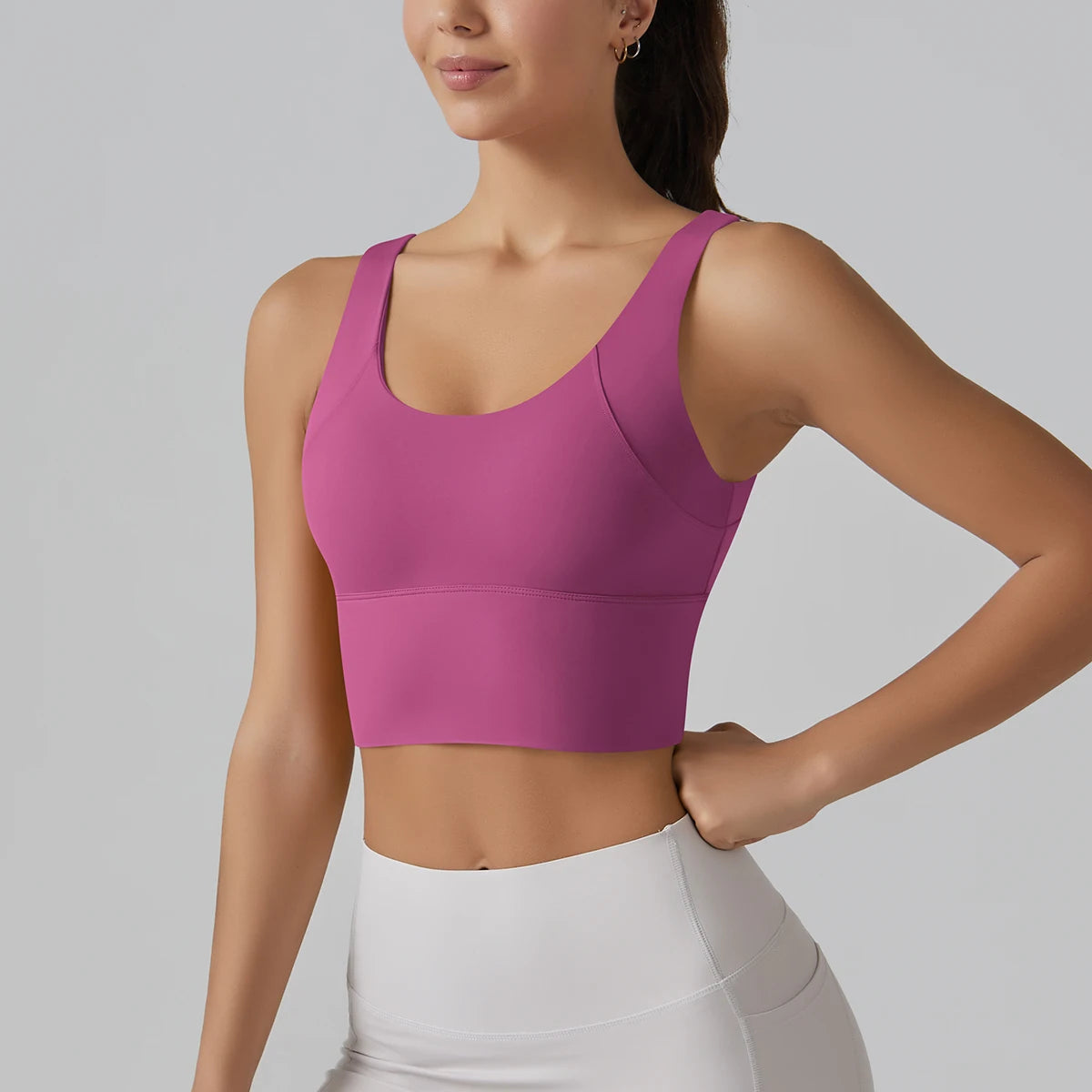 V-Back Push-Up Sports Tank