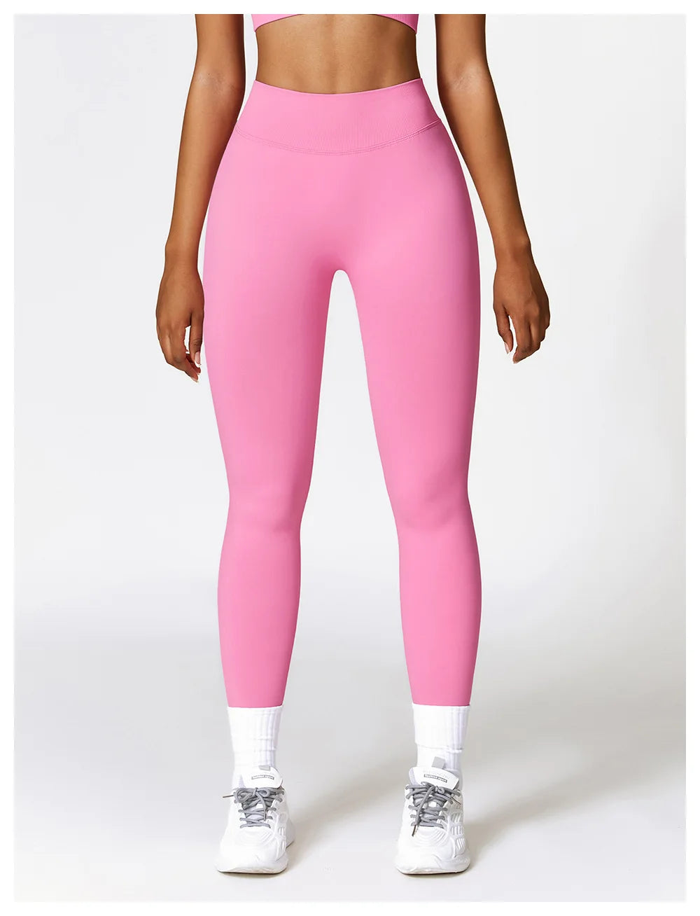 V-Back Booty-Lifting Leggings – Seamless