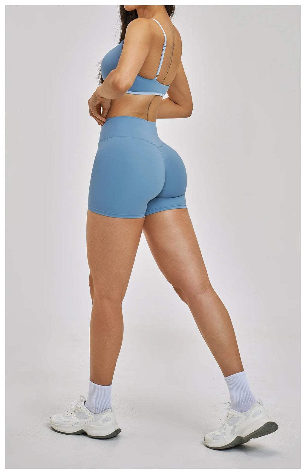 Aura Sculpt Set with Shorts | Two Tone
