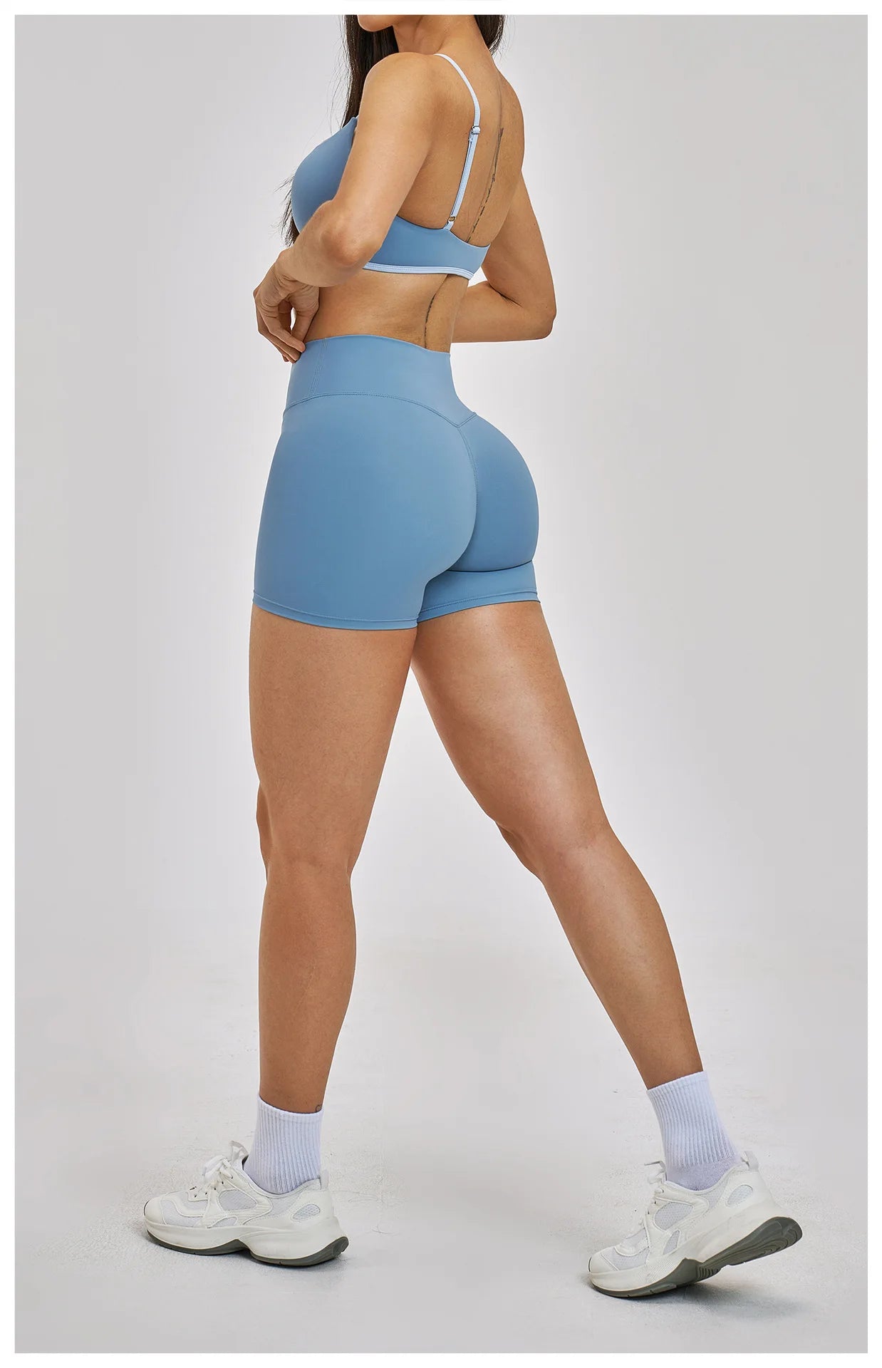 Aura Sculpt Set with Shorts | Two Tone