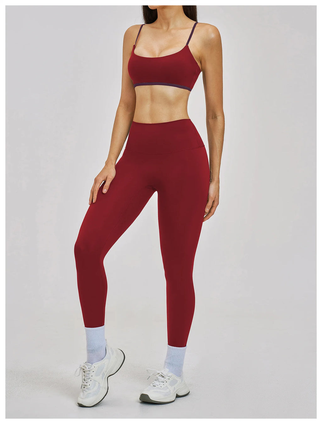 Aura Sculpt Push-Up Sports Bra | Two Tone