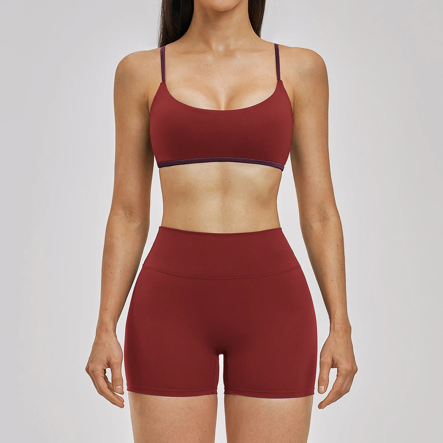 Aura Sculpt Set with Shorts | Two Tone