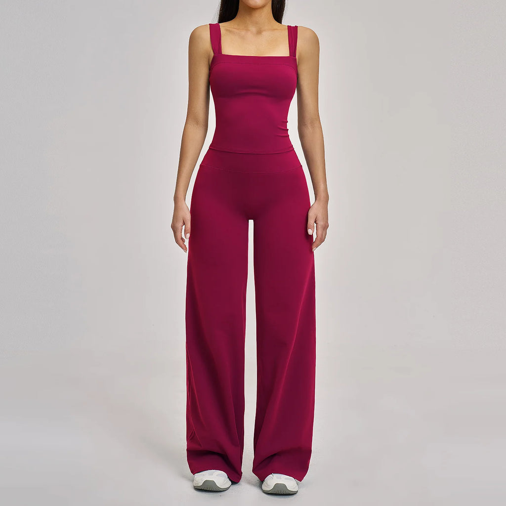 Nova Sculpt Set | Tank Top & Flared Bottoms