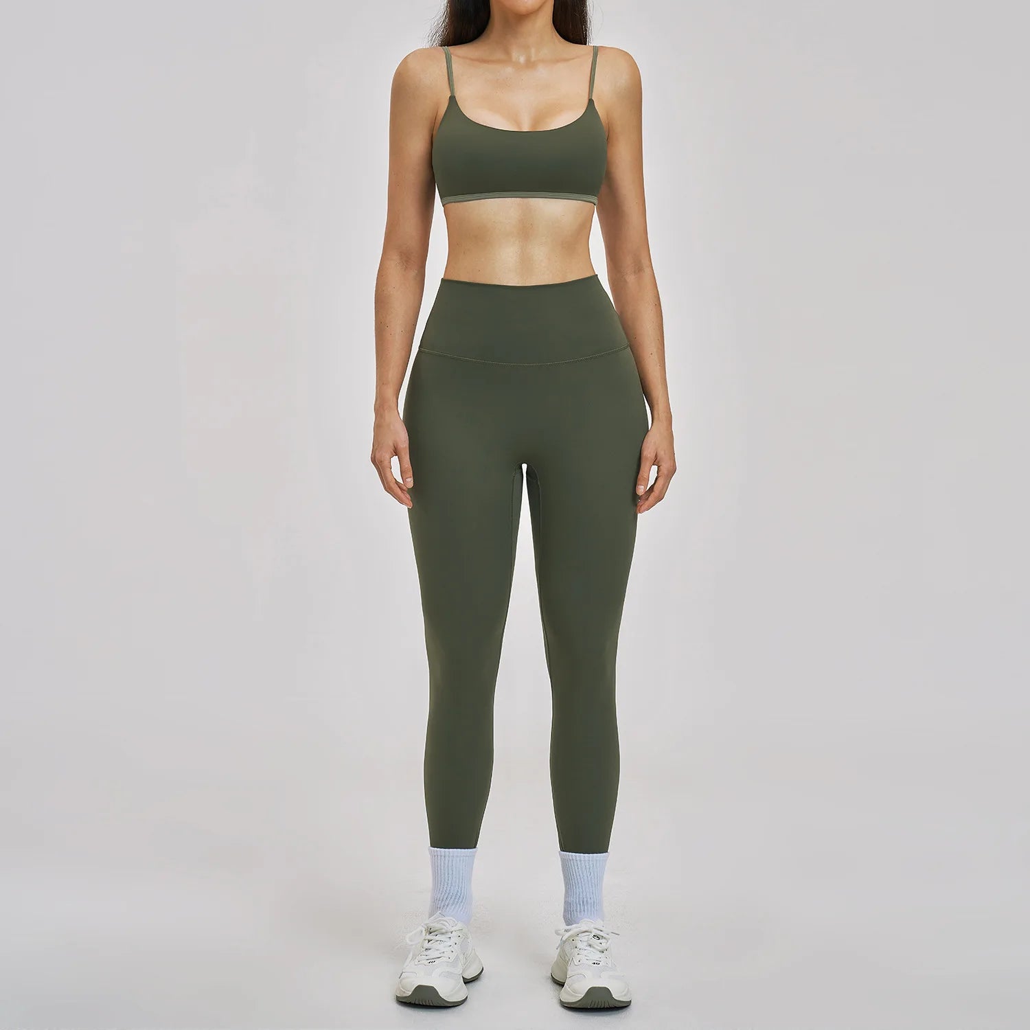 Aura Sculpt Set with Leggins | Two Tone