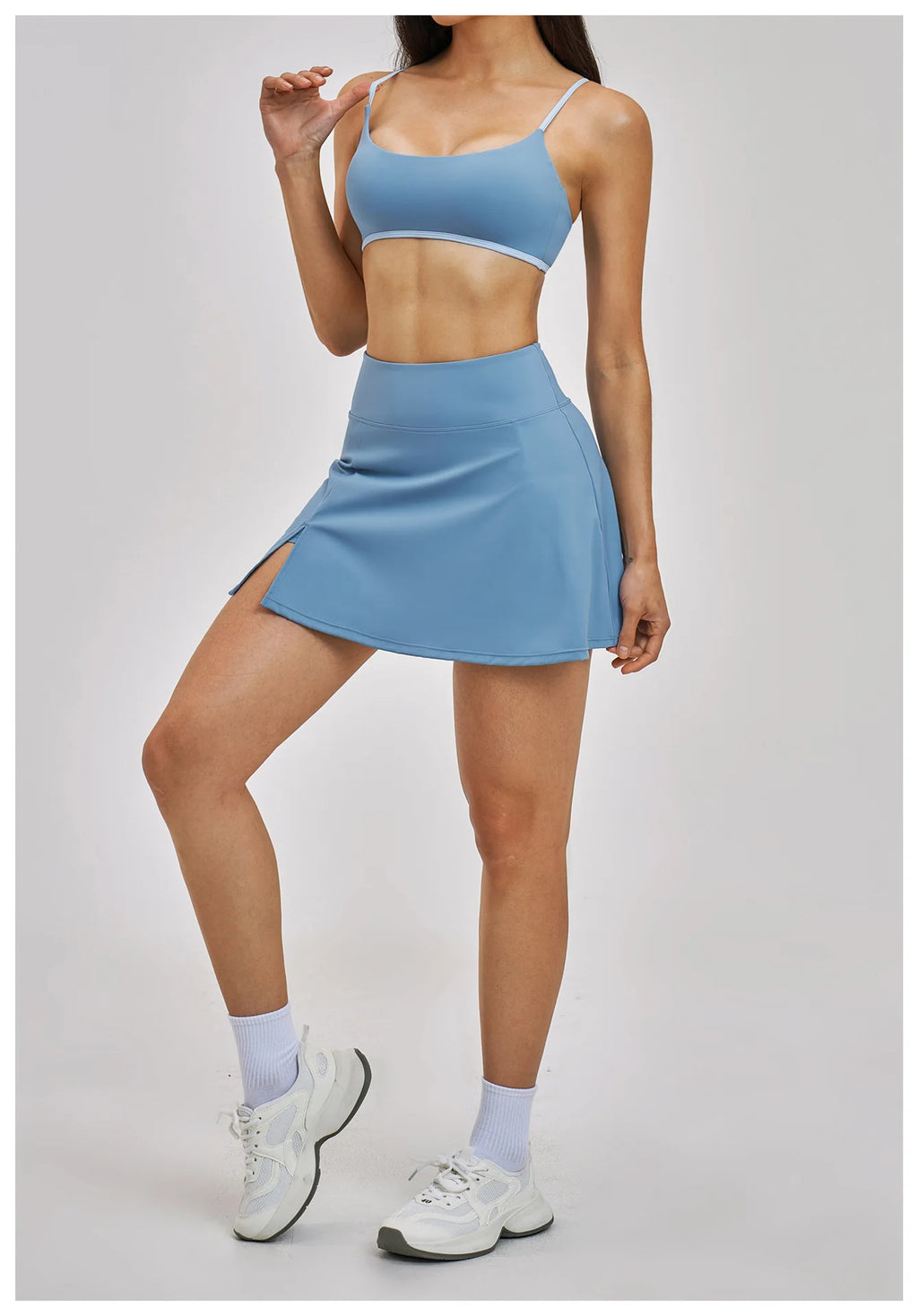 Aura Sculpt Set with Skort | Two Tone