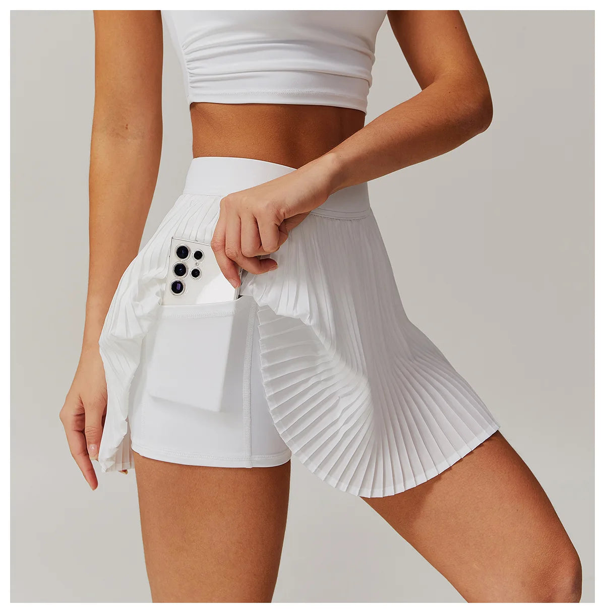 SculptFit Tennis Skirt Shorts