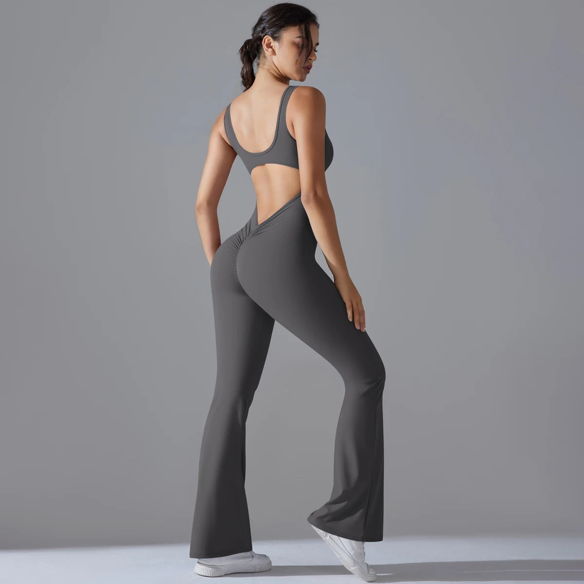 V-Back Sculpt Jumpsuit