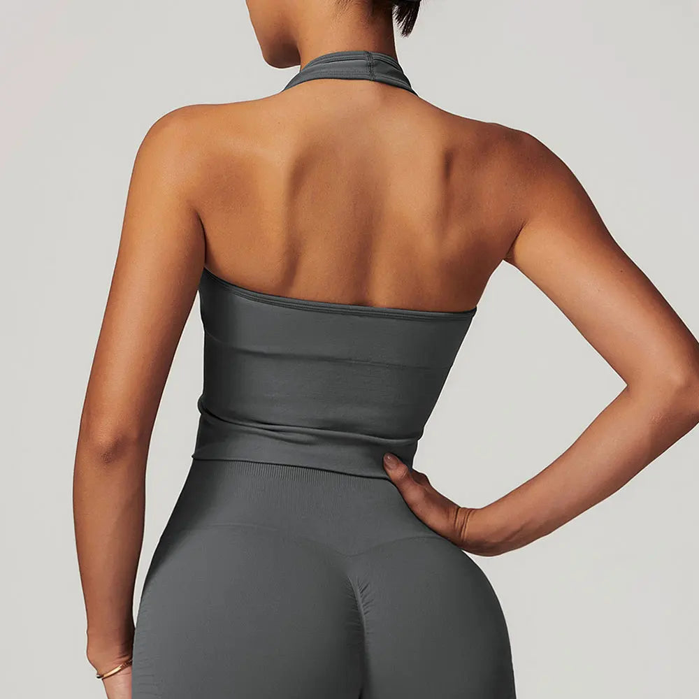 Halter Neck Tank Top