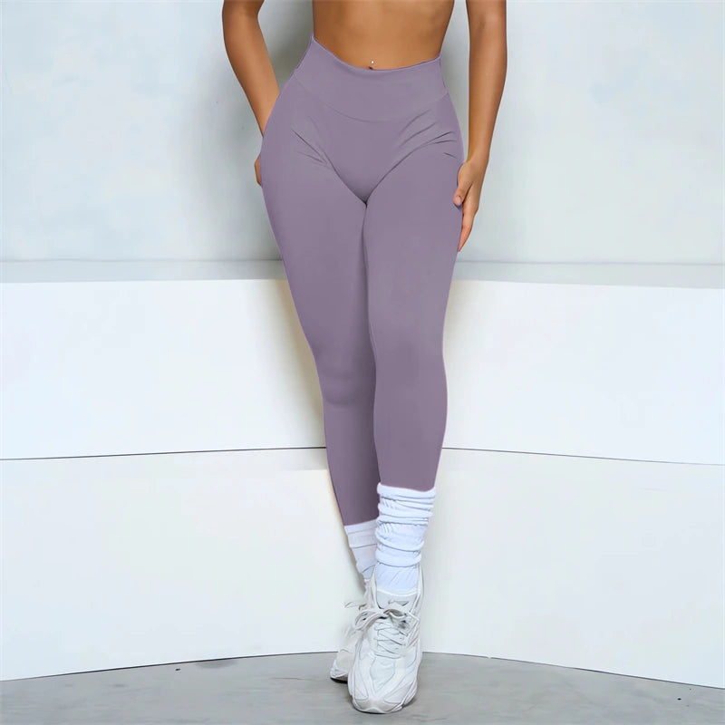 Seamless High Waist Booty-Lifting Leggings