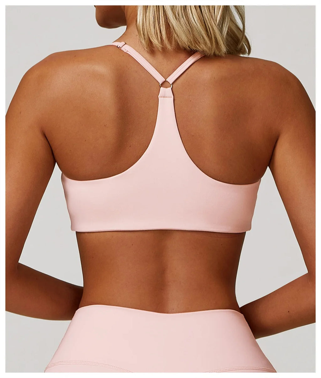 Seamless Racerback Sports Bra