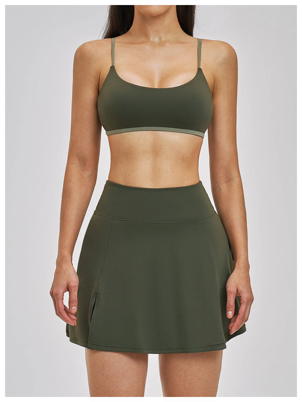 Aura Sculpt Push-Up Sports Bra | Two Tone
